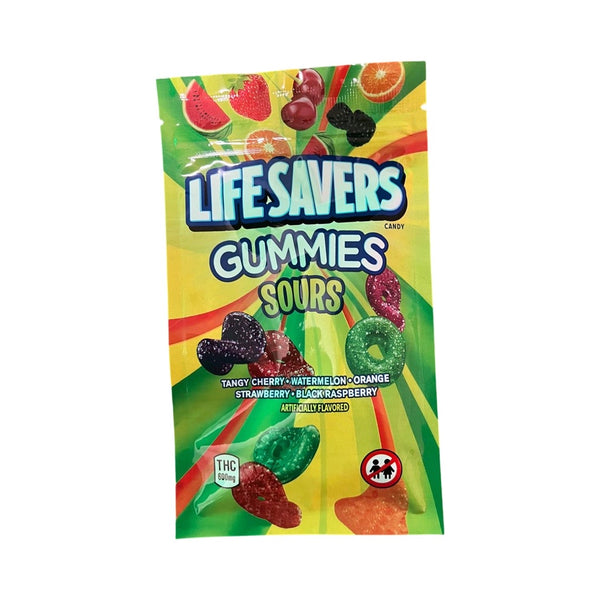 Life Savers Gummies Sours 600mg THC