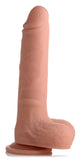 Vibrating And Rotating Remote Control Silicone Dildo With Balls