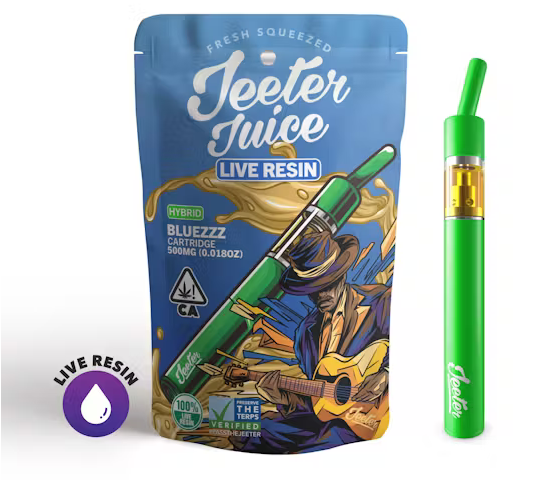 Jeeter Juice Disposable Live Resin Straw - Bluezzz