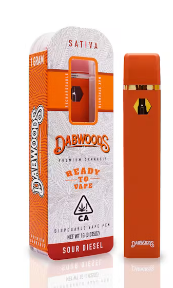 Dabwoods Disposable - Sour Diesel - 1 gram ( Sativa )