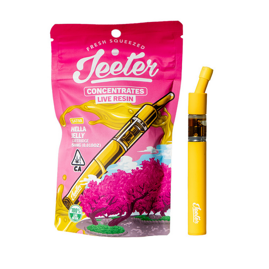 Jeeter Juice Disposable Live Resin Straw - Hella Jelly